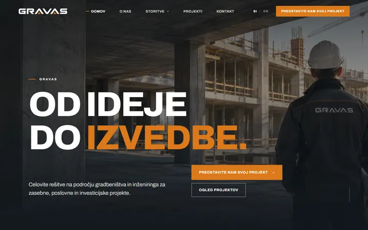 Gravas website