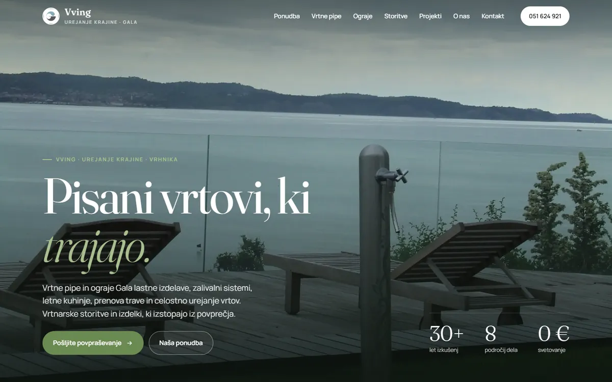 Spletna stran Vving